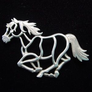 COPY - 🆕 JJ Jonette Jewelry 'Running Horse' Pin Brooch